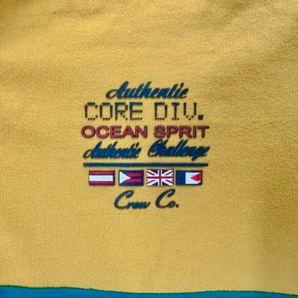 DXI Jeans Yachting Logo-ed Rugby Shirt - Men's Sz. XL- Authentic Core Div.- VGUC - Picture 4 of 10